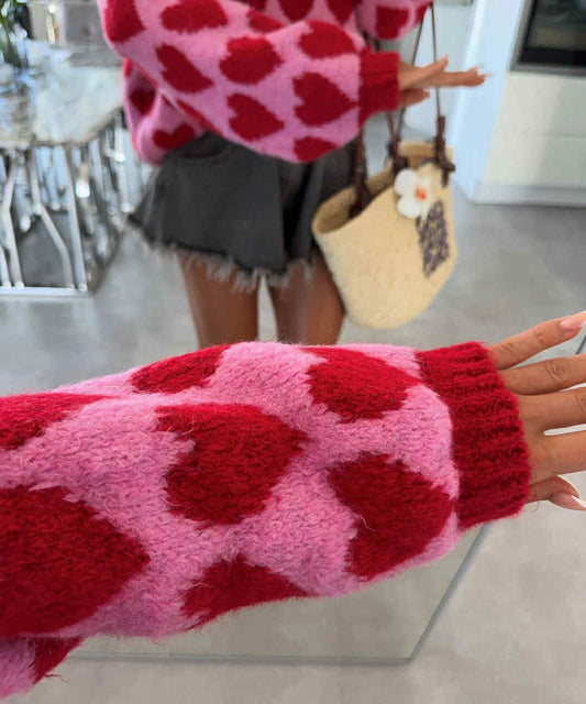 Aska sweat fuschia