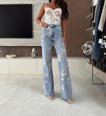Diddy jeans Flower - EB123