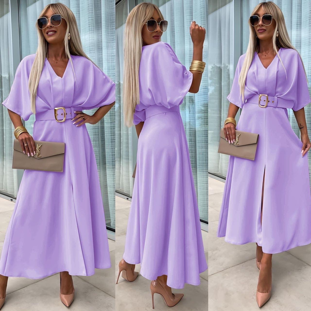 Vilde dress purple