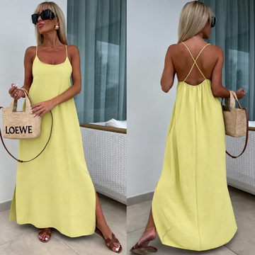 Lunnah dress yellow