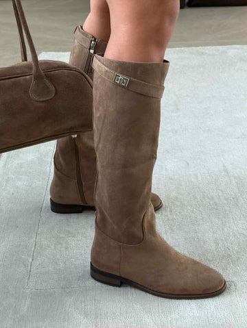 Sille Long boots Camel  - 88-2