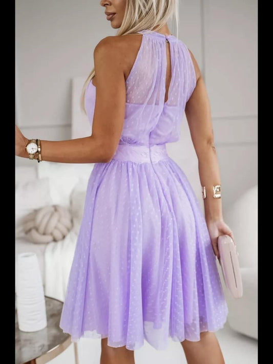 Moniqa dress purple - 23385