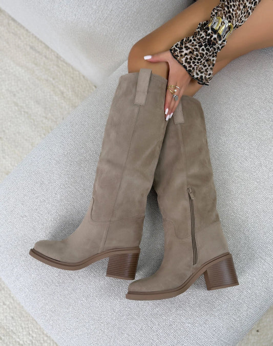 Marq boots taupe -2523A-1