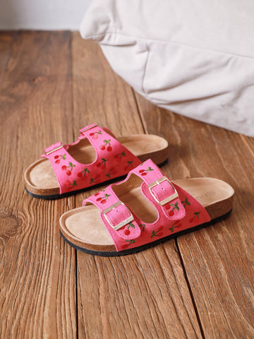 Alola Cherry slippers fushia