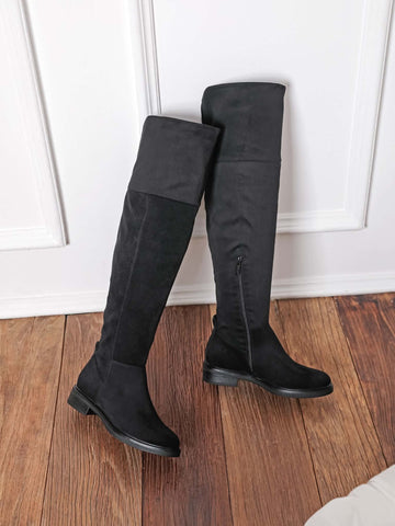 Romma overknee boots Black - Y2388