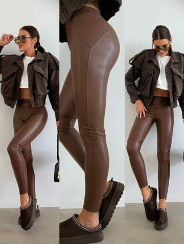 Sassi booty leggings Camel