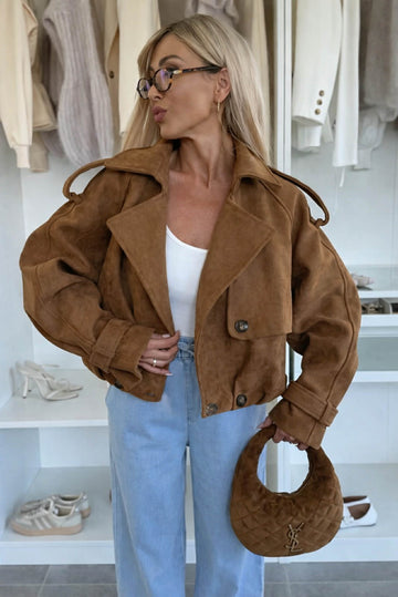 Delvis jacket Camel - CV2210