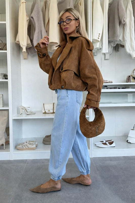 Delvis jacket Camel - CV2210