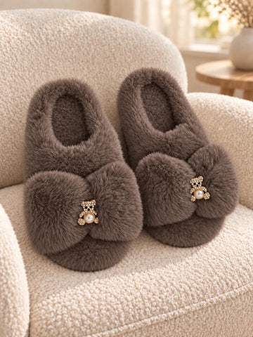 Aniska slippers brown