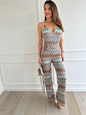 Sessil suit green  mix - 0615