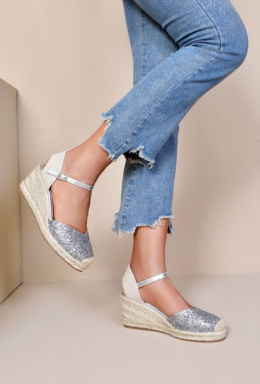 Ovilina kilehæle silver glitter