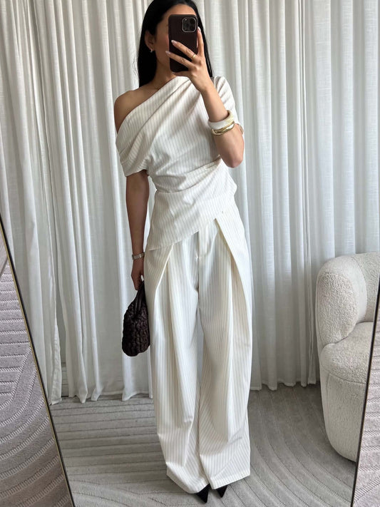 Doline draped top - M789-S - YWS