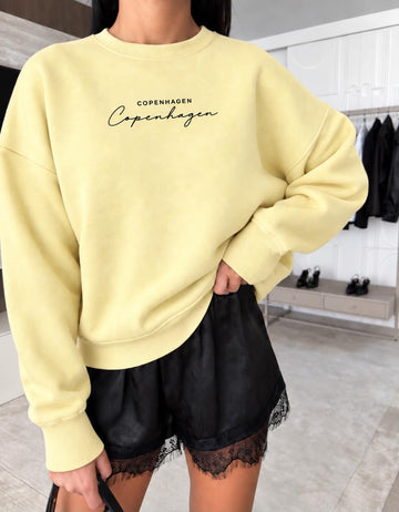 Copenhagen Sweat yellow   - E-00362-11