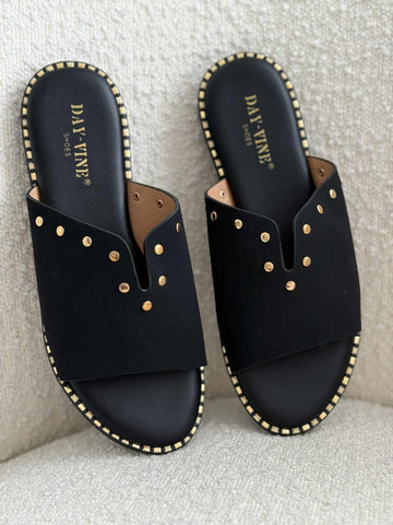 Diamon sandal Black 556 12345
