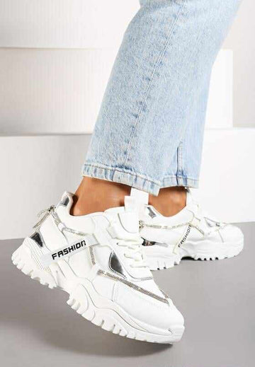 Farrah fashion sneakers White 12345