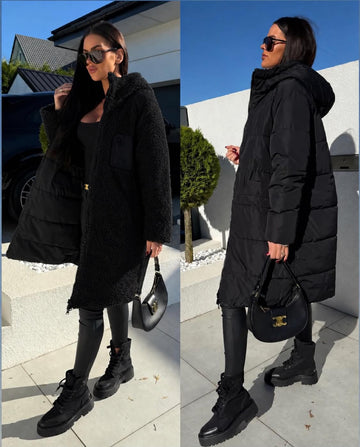 Eline reversibel jacket Black/black 2025