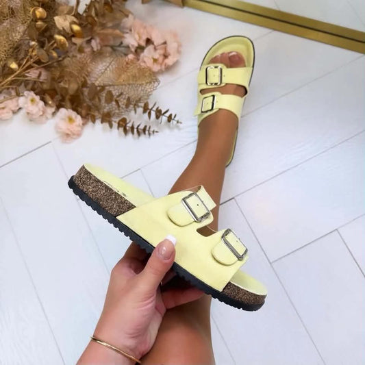 Mou slippers yellow