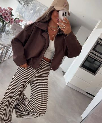 Iwane jacket marron  - 10338A