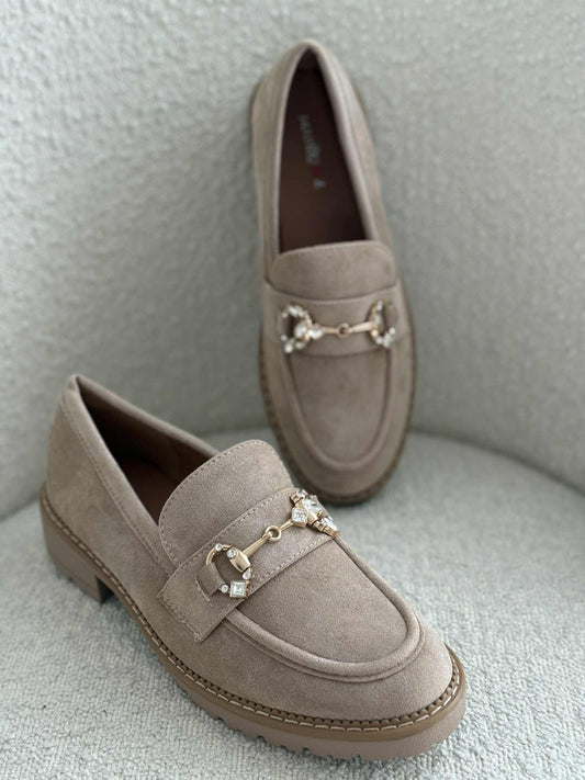 Menie loaffers beige - 1839