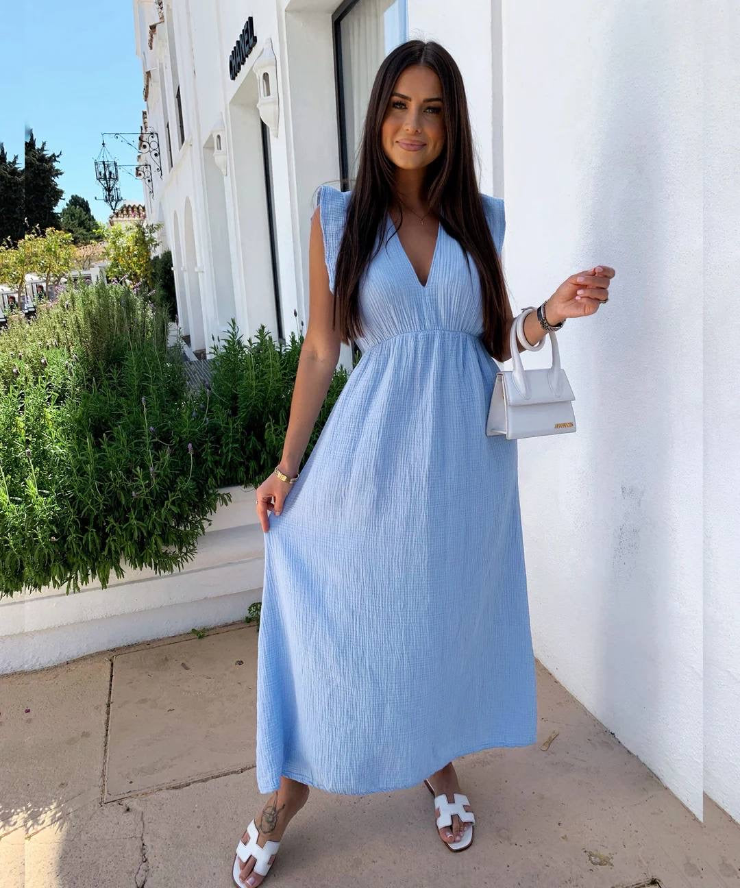 Blaze dress blue - 7576