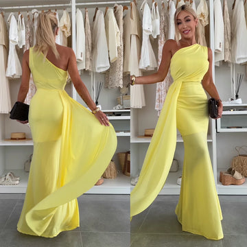 Prizilla dress gul- C-38239 556