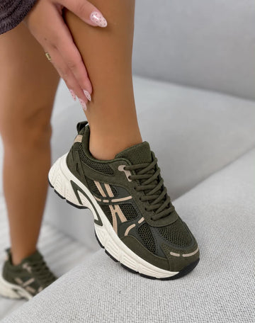 Millie sneakers green - 88-138