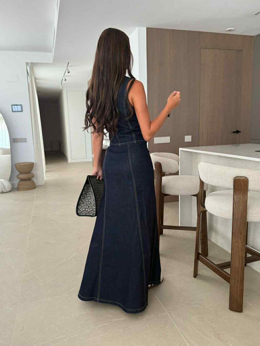 Harzen skirt denim w3773