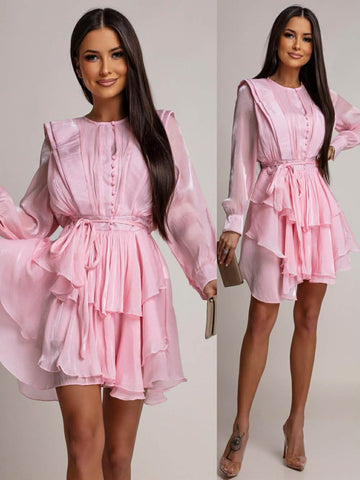 Monje dress rosa  - A2633