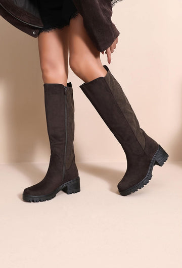 Noama boots brown  - WZ-165