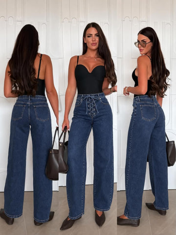 Quennie  jeans blue - Y3367-1-50