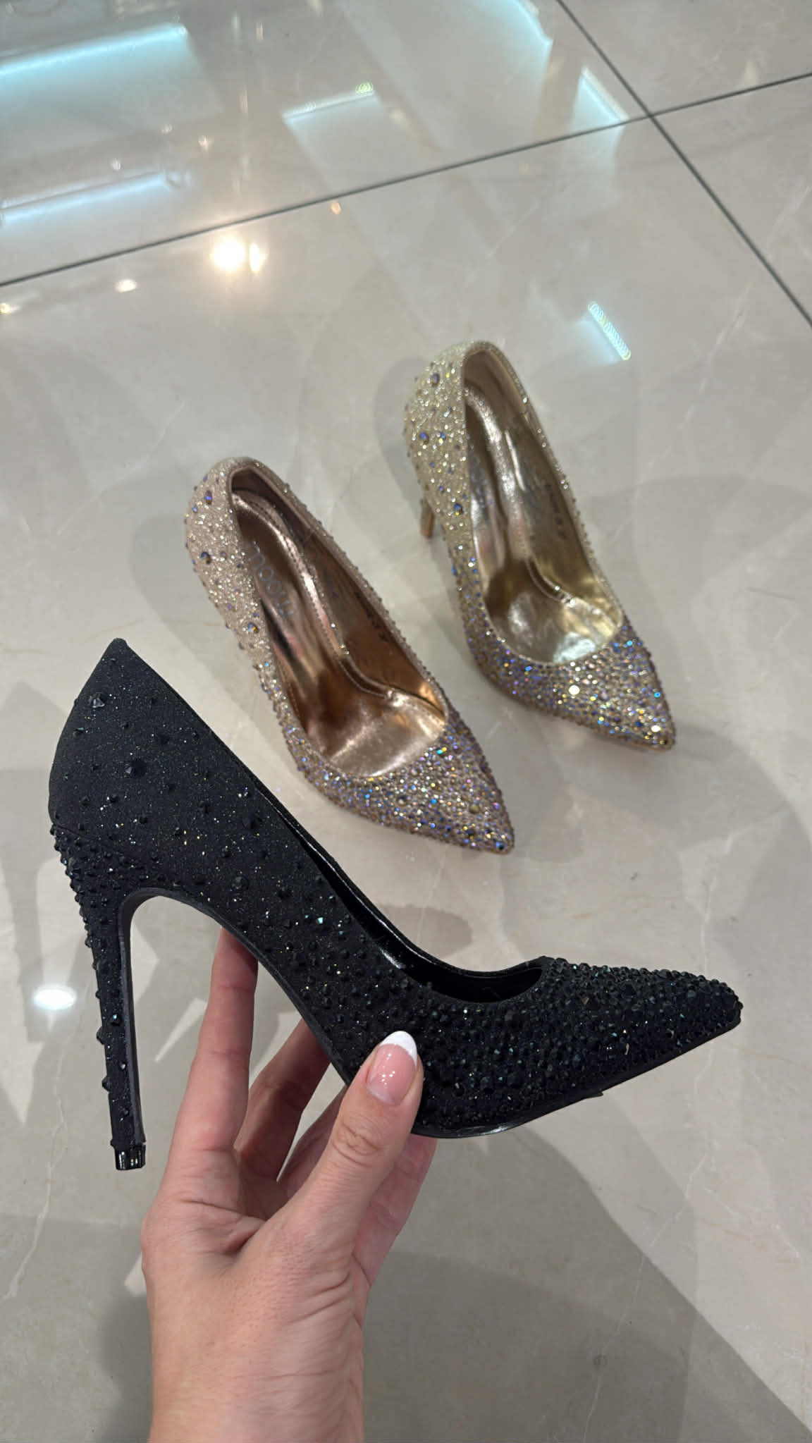 Kansas Stone stilet Black