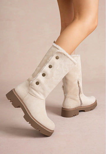 Zeven boots beige - F6651 12345 556
