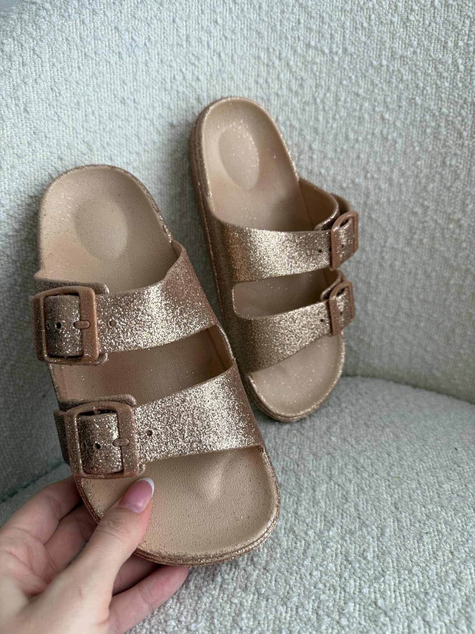 Andie slippers champagne - LS600