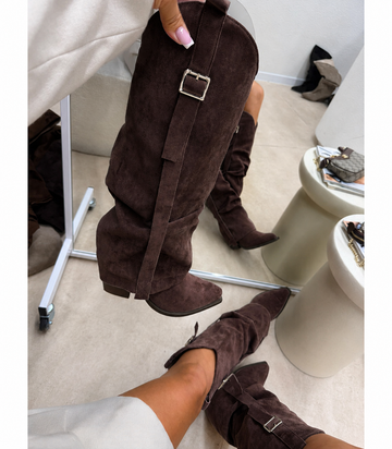 Heaven boots Brown - 7699A