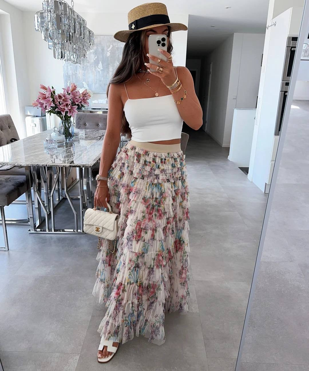 Rimona multi skirt  - J3727