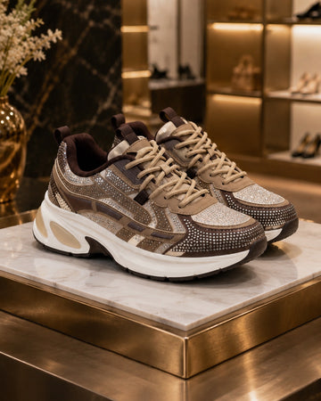 Ablooma sneakers khaki -BK-2512