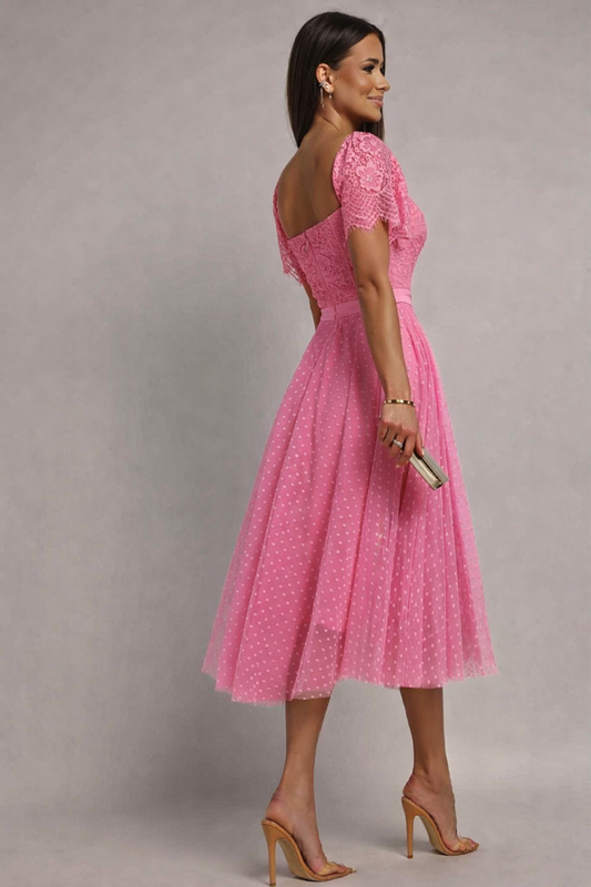 Almaz dress fuschia   - 96130