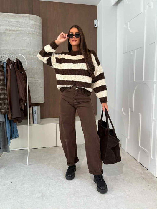 Kassandre jeans Brown