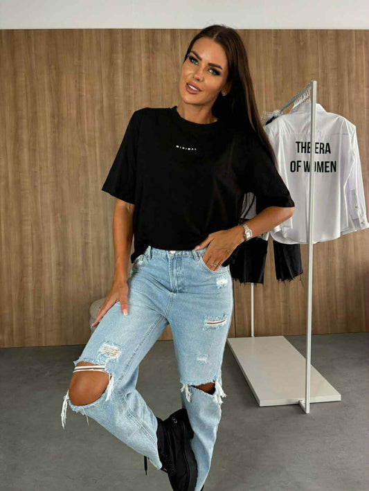 Minimal tee Black 2206