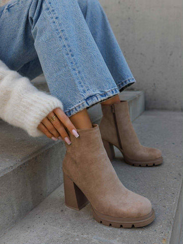 Merly boots khaki - 7680A