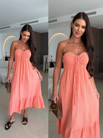 Avila dress koral -