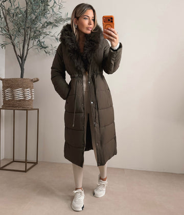 Ulina winter jacket Brown - FC7583