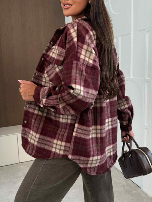 Tricia shirt Bordeaux  - 8358