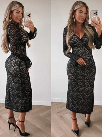 Sparkling dress Black   - 23345-1