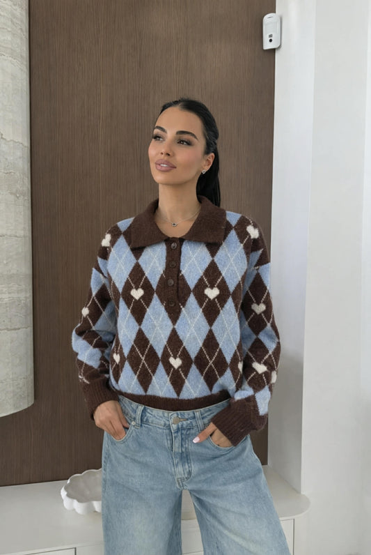 Astrid sweat blue- AT9386