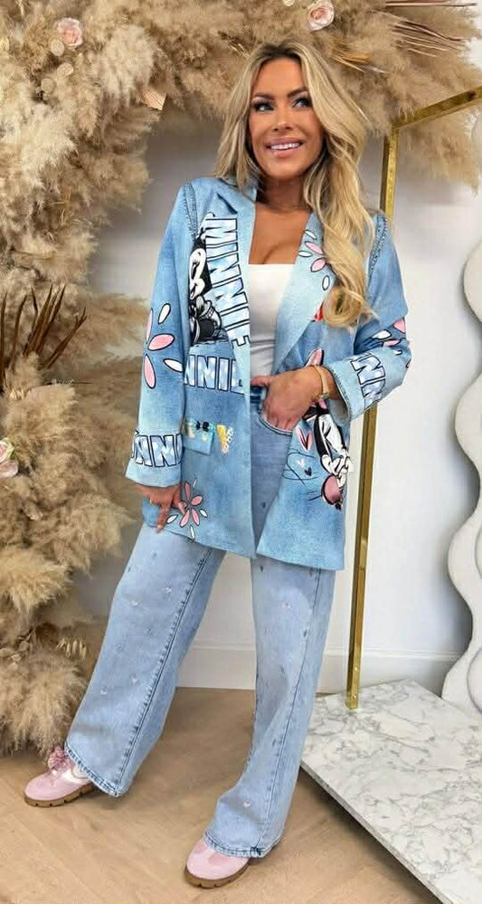 Aliane Blazer Blue - DL18