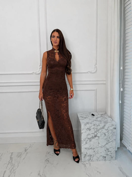 Annis dress Brown - 26626