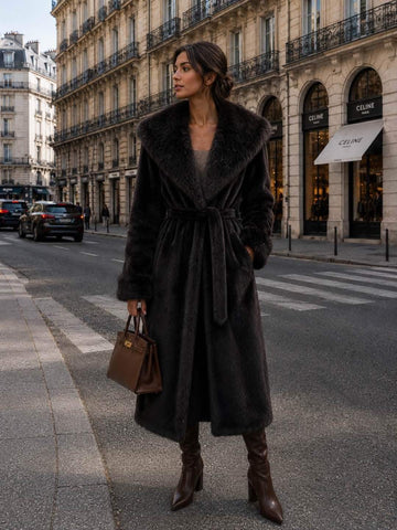 Inka trenchcoat coffe - 10215