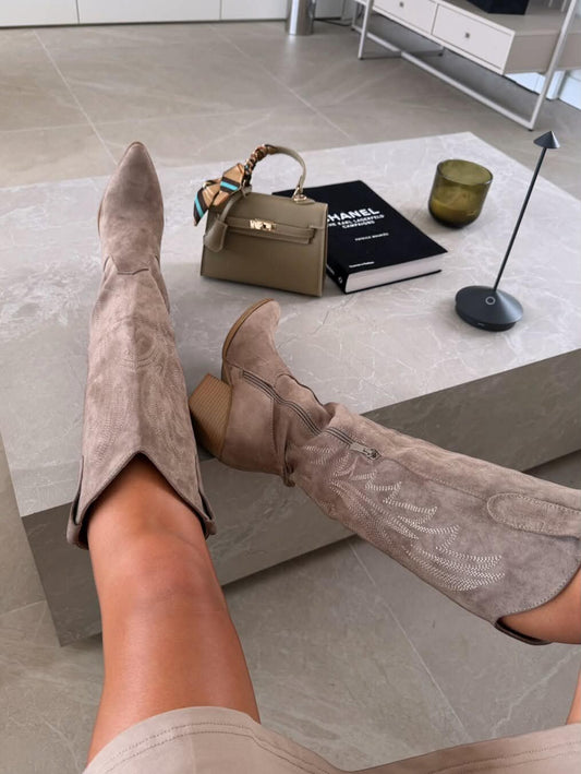Juana boots khaki- 7688A-1