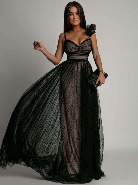 Likie dress black   -23657